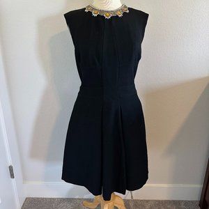 Tracy Reese Beaded Collar Dress